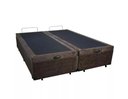 Ver imagem 1 de Cama Box Baú Queen Bipartido 158 Bello Box - Suede Marrom