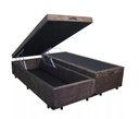Ver imagem 3 de Cama Box Baú Queen Bipartido 158 Bello Box - Suede Marrom
