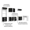 Ver imagem 5 de Armário de Cozinha Completa 315cm Branco/Preto Glamy Madesa 02