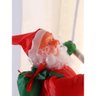 Papai Noel na Escada Natal 40cm Natalino Decoraçao Arvore Porta Janela Enfeite Jardim Quintal - 9