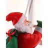 Papai Noel na Escada Natal 40cm Natalino Decoraçao Arvore Porta Janela Enfeite Jardim Quintal - 7