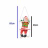 Papai Noel na Escada Natal 40cm Natalino Decoraçao Arvore Porta Janela Enfeite Jardim Quintal - 5