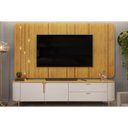 Ver imagem 1 de Home P/ Tv até 75 Pol Celine C/ Led 241cm Bali/cedro - Dj Móveis