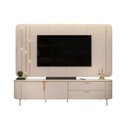 Ver imagem 5 de Home P/ Tv até 75 Pol Celine C/ Led 241cm Bali/cedro - Dj Móveis