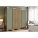 Ver imagem 1 de Guarda Roupa 4 Portas 4g Pés CB03N565 Kappesberg Nog