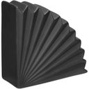 Ver imagem 4 de Jogo 2 Peças Adorno Decorativo de Cerâmica Cinza 14.3x14.5x6.0cm Enfeite Mesa