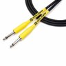 Cabo de Guitarra Samurai 0,30 Mm Conector P10-p10 15ft 4,57 Metros Preto - 2