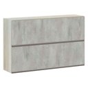 Ver imagem 1 de Armário Basculante Duplo 120cm 2 Portas Legno Crema