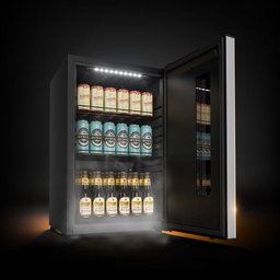 Cerverjeira Beer Maxx One Inverter 98l Porta Inox Digital +2 a -6ºc Vn12tpi 220v - Metalfrio - 6