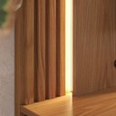 Ver imagem 5 de Painel para TV até 75 Polegadas Loa 216cm MDF-MDP com LED Freijó-Off White Mat Colibri Móveis
