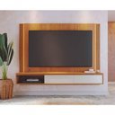 Ver imagem 7 de Painel para TV até 75 Polegadas Loa 216cm MDF-MDP com LED Freijó-Off White Mat Colibri Móveis