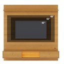 Ver imagem 3 de Painel para TV Home Suspenso Bali 1.6 Naturale – Colibri