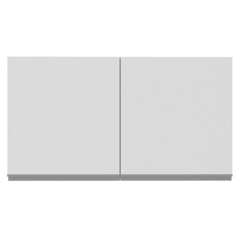 Armário Aéreo Acordes Glamy 100% MDF 120cm 2 Portas Madesa