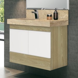 Gabinete para Banheiro Suspenso TN 80cm 