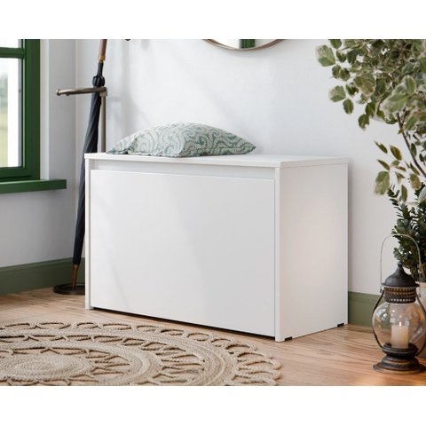 Sapateira Charme com Porta Basculante para Hall de Entrada ou Quarto - Branco