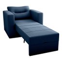 Ver imagem 2 de Poltrona Sofá Cama Marlene Solteiro 1 Lugar