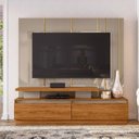 Ver imagem 1 de Estante Home para TVs até 75 Polegadas 2 Gavetas 1 Prateleira Apolo Madetec
