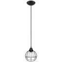 Ver imagem 3 de Cupula de Aramado Spider Preto para Pendentes e Abajures P