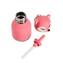 Ver imagem 3 de Mini Bestie Raposa Garrafa Térmica em Inox 200ml Aurora Asobu