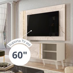 Rack com Painel para TV até 65 Polegadas 2 Portas Cronos  - 5