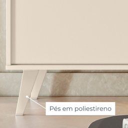 Rack com Painel para TV até 65 Polegadas 2 Portas Cronos  - 7