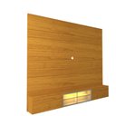 Ver imagem 2 de Painel para TV até 85 Polegadas Luminare 3 Portas com Vidro Reflecta e LED 100% MDF Naturale - Geliu