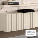 Ver imagem 7 de Painel para Tv até 65 Polegadas 167,5cmx200cm Led Ripado 2 Portas Atena