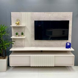 Painel para TV até 65 Polegadas LED Ripado 2 Portas Atena  - 3
