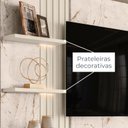 Ver mais imagens de Painel para TV até 65 Polegadas LED Ripado 2 Portas Atena