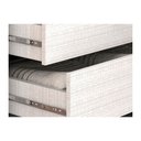 Ver imagem 4 de Guarda Roupa Solteiro 100% MDF 4 Portas Lana Branco ACP MÓVEIS