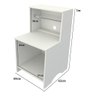 Mesa Para Balança Mdp Pet Box Ração Cães Gatos Loja VETORIAL MÓVEIS - 1