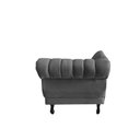 Ver imagem 7 de Recamier Decorativo Divã Amsterdã 147cm Lado Esquerdo Suede Cinza