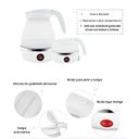 Ver imagem 5 de Jarra Chaleira Elétrica De Silicone Dobrável 600ml Portátil
