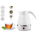 Ver imagem 2 de Jarra Chaleira Elétrica De Silicone Dobrável 600ml Portátil