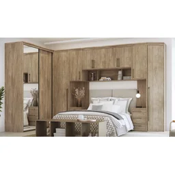 Guarda Roupa Modulado 70cm 2 Portas 2 Cabideiros - 5