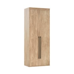 Guarda Roupa Modulado 70cm 2 Portas 2 Cabideiros - 2
