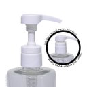 Ver imagem 4 de 2 Frasco Porta Shampoo Cond Sabonete Liq Válvula Pump 500ml