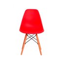 Ver imagem 6 de Cadeira Charles Eames Eiffel Vermelho Polipropileno Cozinha Sala de Estar Jantar Mesa de Jantar