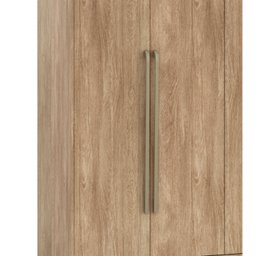 Mesa de Cabeceira Modulada Lado Esquerdo 1 Porta 3 Gavetas  - 6