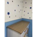 Ver imagem 2 de Rodapé Roda Meio Autocolante Flexível 12 Metros 3,5cm X 8mm