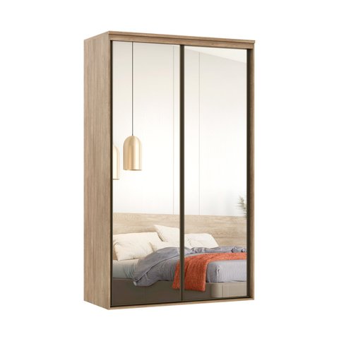 Guarda Roupa Modulado 2 Portas Deslizantes 3 Gavetas 100% MDF