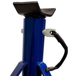 Cavalete Mecânico Automotivo 2 TON Kit 2 Peças EVALD-Azul - 7