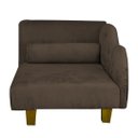 Ver imagem 4 de Caminha Pet Luxo Divâ Tecido Veludo Divini Decor:marrom