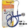 Kit Esfigmomanômetro + Estetoscópio Rappaport Azul Premium Gtech - 2