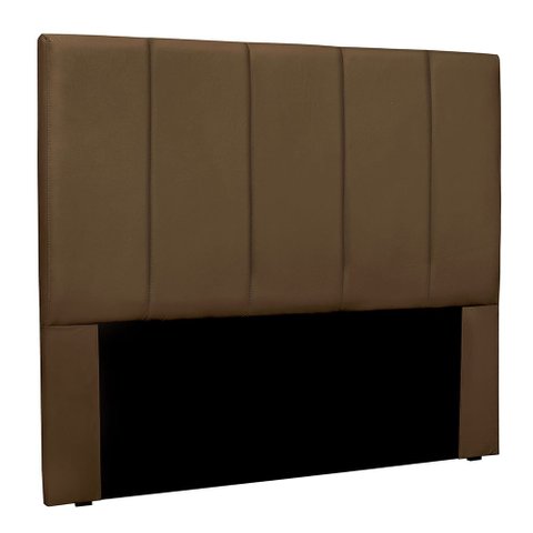 Cabeceira Queen 1,60m Toledo Suede Caramelo - Pallazio