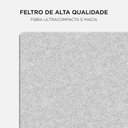 Ver imagem 6 de Mouse Pad Cinza Claro Feltro Elg 60x30cm - Mpel-Lg