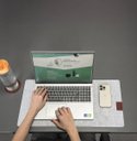 Ver imagem 5 de Mouse Pad Cinza Claro Feltro Elg 60x30cm - Mpel-Lg