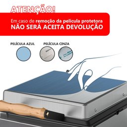 Prensa Lanche Sanduicheira Grill Simples PR-500 E Progás 127V - 6