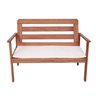Conjunto para Jardim com 1 Sofá 2 Poltronas 1 Mesa de Centro Madeira Maciça Cairo  - 9