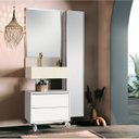 Ver imagem 4 de Bancada em Porcelanato para Banheiro 60cm Max com Cuba Esculpida